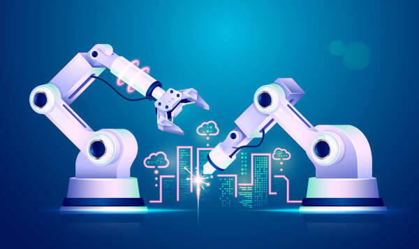 Automated factory with APEX Planetary gearbox